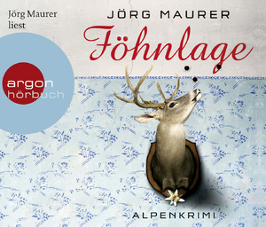 gebrauchtes Hörbuch – Jörg Maurer – Föhnlage - Alpenkrimi    (4 CDs)