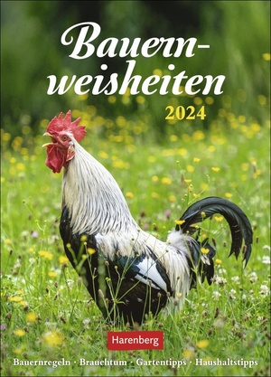 ISBN 9783840031625: Bauernweisheiten Wochenkalender 2024. Kleiner Wandkalender mit 53 praktischen Haus- und Gartentipps. Foto-Kalender mit schönen Naturfotos. Wandplaner ca. DIN A5 - Bauernregeln, Brauchtum, Gartentipps, Haushaltstipps