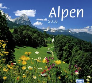 ISBN 9783840136191: times&more Alpen Bildkalender 2016