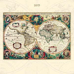 ISBN 9783840754012: Antique Maps 2015