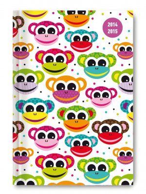 ISBN 9783840756467: Collegetimer Monkeys 2015