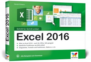 ISBN 9783842101852: Excel 2016 : Schritt für Schritt erklärt – so nutzen Sie Excel 2016 optimal. Mit allen Beispielen zum Download. Komplett in Farbe.