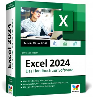 neues Buch – Helmut Vonhoegen – Excel 2024 | Das große Excel-Handbuch. Einstieg, Praxis, Profi-Tipps - das Standardwerk für alle Excel-Anwender. Auch für Microsoft 365 geeignet | Helmut Vonhoegen | Taschenbuch | 1095 S. | Deutsch