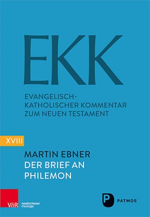 ISBN 9783843609296: Der Brief an Philemon – EKK Band XVIII (Neue Folge)