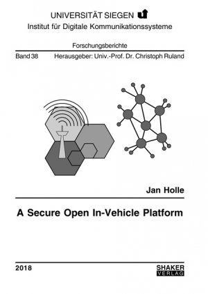 ISBN 9783844059939: A Secure Open In-Vehicle Platform