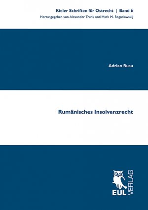 neues Buch – Adrian Rusu – Rumänisches Insolvenzrecht