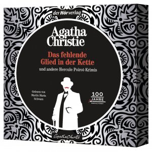 gebrauchtes Hörbuch – Agatha Christie – Das fehlende Glied in der Kette und andere Krimis: 100 Jahre Hercule Poirot - Alibi - Das fehlende Glied in der Kette - Der Tod wartet - Der blaue Express - Poirot riecht den Braten