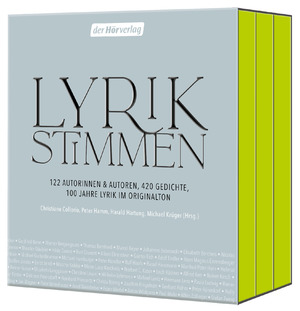 ISBN 9783844539240: Lyrikstimmen – 122 Autorinnen & Autoren, 420 Gedichte, 100 Jahre Lyrik im Originalton