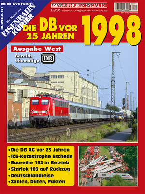 ISBN 9783844670448: Die DB vor 25 Jahren - 1998 Ausgabe West