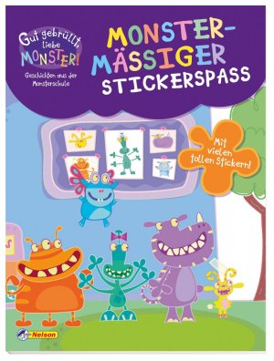 ISBN 9783845112299: Gut gebrüllt, liebe Monster: Gut gebrüllt, liebe Monster! - Monstermäßiger Stickerspaß - Geschichten aus der Monsterschule: Mit vielen tollen Stickern!