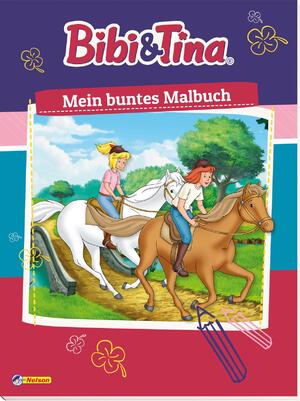 ISBN 9783845117492: Bibi & Tina: Mein buntes Malbuch - 80 Ausmalmotive für Jungen und Mädchen ab 4 Jahren