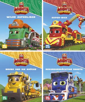 ISBN 9783845122908: Nelson Mini-Bücher: 4er Mighty Express: 1-4