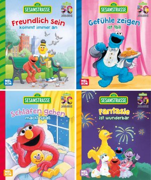 ISBN 9783845124063: Nelson Mini-Bücher: Sesamstraße 1-4 – 24 Mini-Bücher im Display