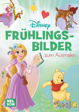 ISBN 9783845124896: Disney Kreative Beschäftigung: Frühlingsbilder zum Ausmalen – Über 60 Ausmalbilder