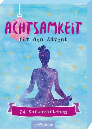 ISBN 9783845836010: Achtsamkeit für den Advent – Adventskalender-Kartenbox mit 24 Karmakärtchen