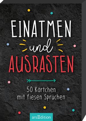 neues Buch – Einatmen und ausrasten