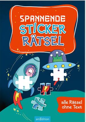 neues Buch – Spannende Sticker-Rätsel | Alle Rätsel ohne Text | Sandy Thißen | Taschenbuch | Softcover mit Stickerseiten | 32 S. | Deutsch | 2024 | arsEdition | EAN 9783845856124