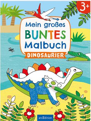 ISBN 9783845858012: Mein großes buntes Malbuch – Dinosaurier – Ab 3 Jahren