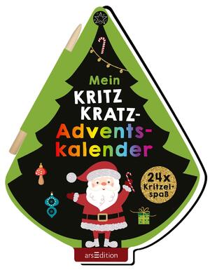 ISBN 9783845858678: Mein Kritzkratz-Adventskalender – 24 x Kritzelspaß