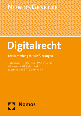 ISBN 9783848789962: Digitalrecht – Textsammlung mit Einführungen