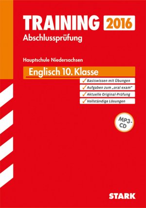 ISBN 9783849017750: Training Abschlussprüfung Hauptschule Niedersachsen - Englisch, mit CD