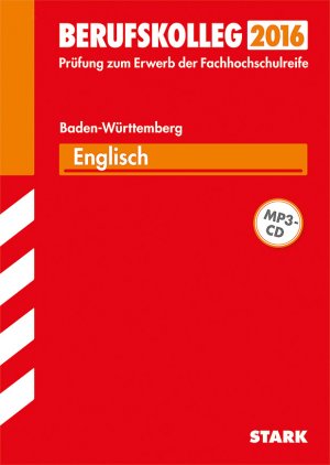 ISBN 9783849018818: Berufskolleg Baden-Württemberg Englisch mit MP3-CD