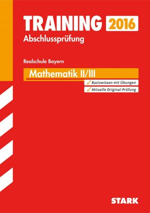 ISBN 9783849019235: Training Abschlussprüfung Realschule Bayern - Mathematik II/III