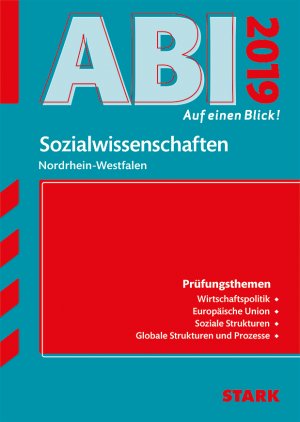 ISBN 9783849033644: Abi - auf einen Blick! Sozialwissenschaften Nordrhein-Westfalen 2019