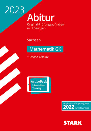 ISBN 9783849054274: Abitur Original-Prüfungsaufgaben Sachsen Mathematik GK + Online Glossar 2023