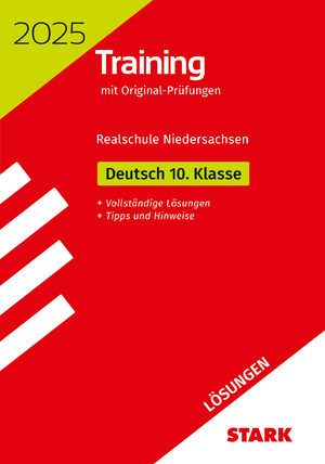 ISBN 9783849060275: STARK Lösungen zu Original-Prüfungen und Training Abschlussprüfung Realschule 2025 - Deutsch - Niedersachsen