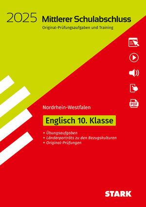 ISBN 9783849060596: STARK Original-Prüfungen und Training - Mittlerer Schulabschluss 2025 - Englisch - NRW