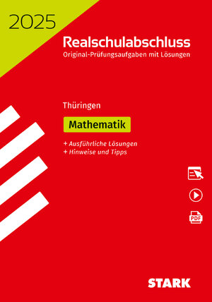 ISBN 9783849062071: STARK Original-Prüfungen Realschulabschluss 2025 - Mathematik - Thüringen