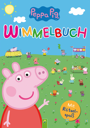 ISBN 9783849909741: Peppa Pig Wimmelbuch - Mit Rätselspaß für Kinder ab 3 Jahren | Wimmelspaß mit Peppa Wutz