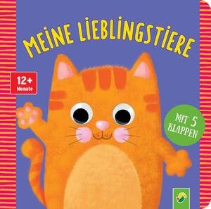 ISBN 9783849928612: Kulleruagenbuch Meine Lieblingstiere – Mit 5 Klappen I Ab 12 Monaten