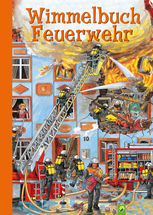 gebrauchtes Buch – Wimmelbuch Feuerwehr für Kinder ab 3 Jahren: Großformat, stabile Pappe für die Kleinsten (Wimmelbücher)