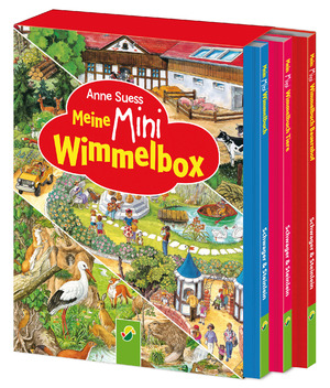 ISBN 9783849932831: Meine Mini-Wimmelbox – 3 Bestseller von Anne Suess im zauberhaften Mini-Schuber. Für Kinder ab 3 Jahren