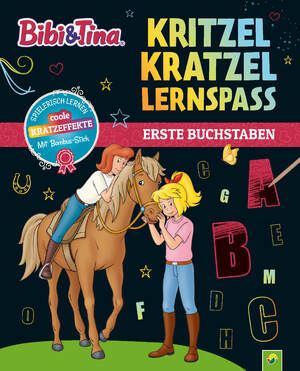 ISBN 9783849941956: Bibi & Tina Kritzel-Kratzel-Lernspaß: Erste Buchstaben – Für Kinder ab 5 Jahren | Spielerische Schulvorbereitung. Lernübungen, Rätsel und Aufgaben mit den Freunden vom Martinshof