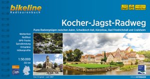 gebrauchtes Buch – Esterbauer – bikeline Radtourenbuch: Kocher-Jagst-Radweg: Radwandern zwischen Aalen, Schwäbisch Hall, Neckar und Crailsheim, wetterfest/reißfest