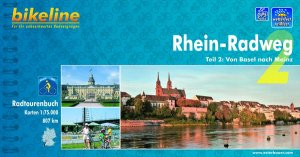 ISBN 9783850000529: Rhein-Radweg Teil 2 - Von Basel nach Mainz  1:75.000, 807 km