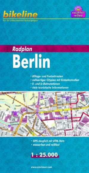 ISBN 9783850002929: Radplan Berlin - 1:25.000