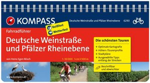 ISBN 9783850266437: KOMPASS Fahrradführer Deutsche Weinstraße und Pfälzer Rheinebene - Fahrradführer mit Routenkarten im optimalen Maßstab.