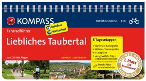 ISBN 9783850267625: Liebliches Taubertal - Fahrradführer mit Top-Routenkarten im optimalen Maßstab.