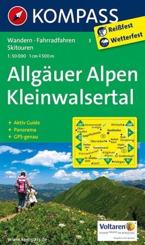 ISBN 9783850268677: Allgäuer Alpen, Kleinwalsertal - Wandern, Rad, Skitouren ; Panorama, GPS-genau