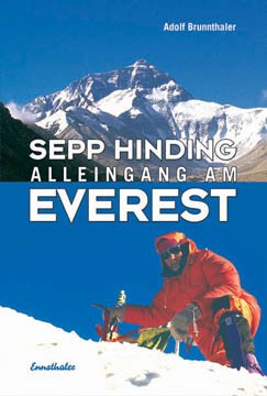 ISBN 9783850686167: Sepp Hinding - Alleingang am Everest