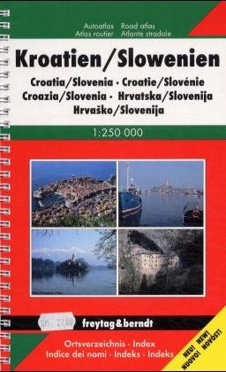 ISBN 9783850843638: Kroatien-Slowenien-Atlas