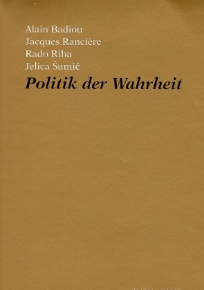 ISBN 9783851321180: Politik der Wahrheit