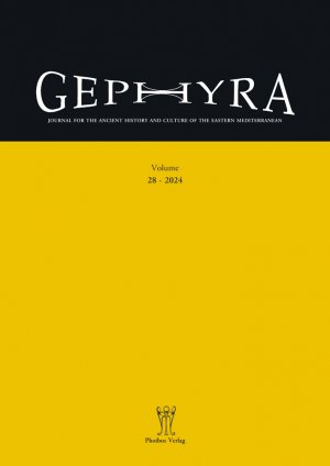 ISBN 9783851613186: Gephyra 28, 2024 - Zeitschrift für die Geschichte und Kulturen des antiken östlichen Mittelmeerraums