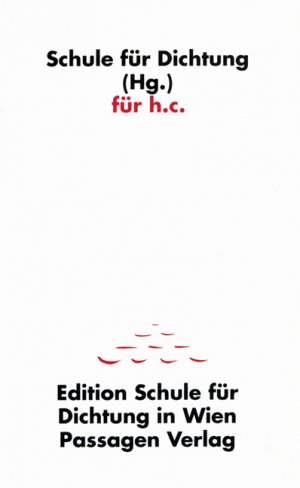 ISBN 9783851652413: für h. c.