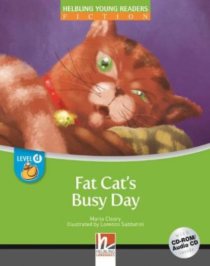 ISBN 9783852723143: Fat Cat's Busy Day, mit 1 CD-ROM/Audio-CD - Helbling Young Readers Classics, Level d/4. Lernjahr