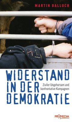 gebrauchtes Buch – Martin Balluch – Widerstand in der Demokratie - Ziviler Ungehorsam und konfrontative Kampagnen